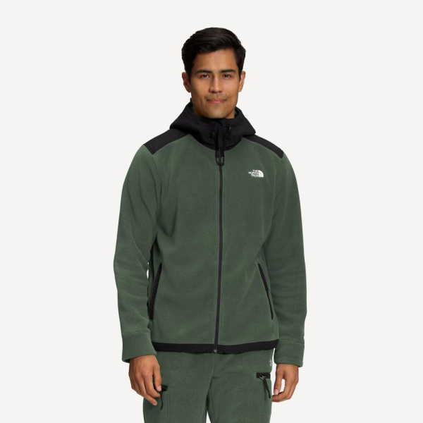 Куртка флисовая Alpine Polartec 200 Full Zip Hooded (Мужской; XL; thyme/black)